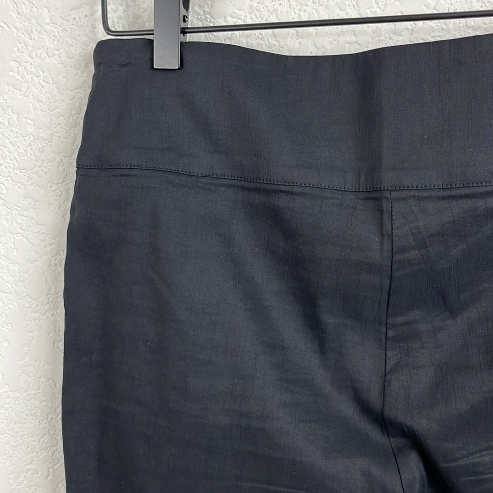 Sarah Pacini Side Zip Linen Pants - Picture 6 of 10